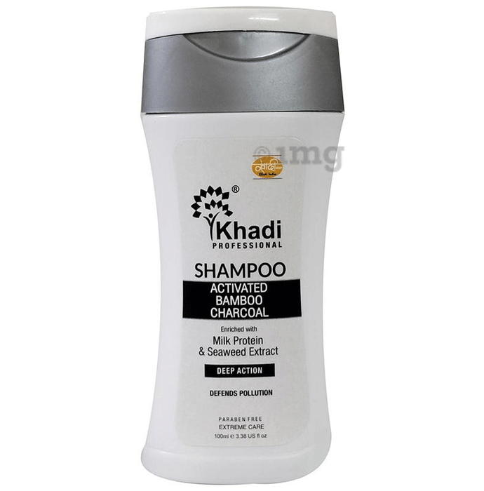 Khadi Professional Activated Bamboo Charcoal Shampoo
