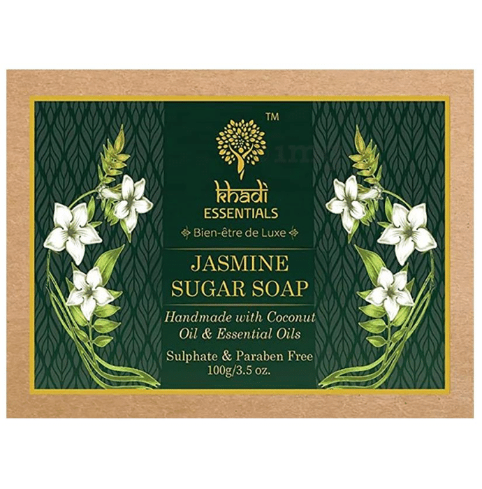 Khadi Essentials Jasmine Sugar Soap