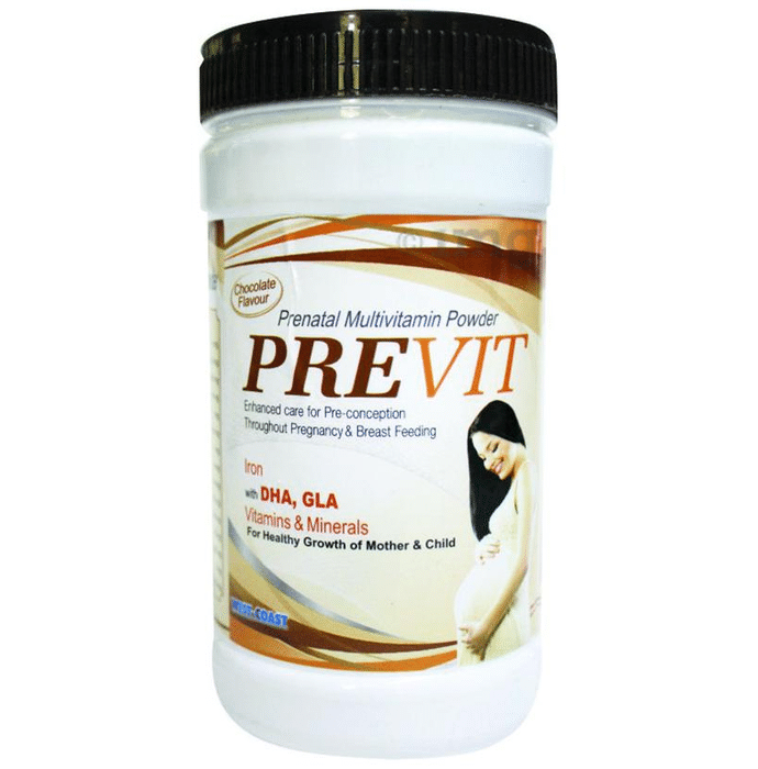 Previt Prenatal Multivitamin Powder Chocolate