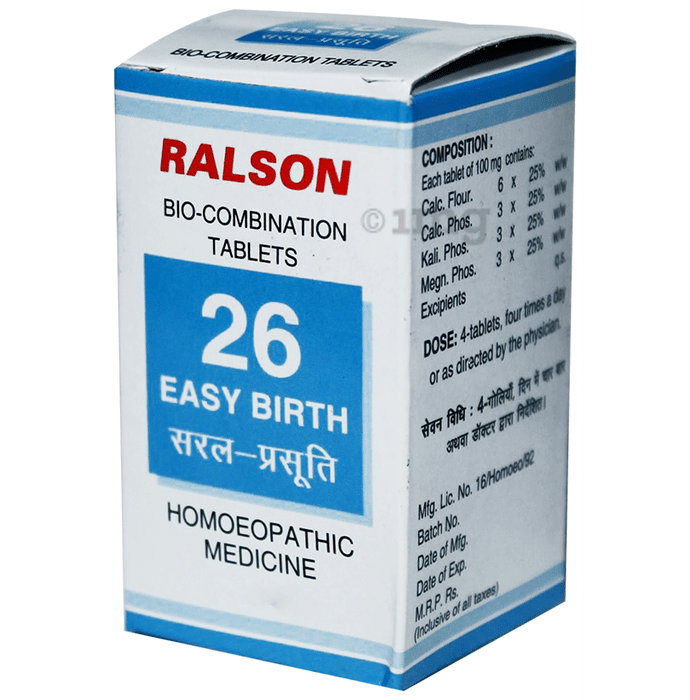 Ralson Remedies Bio-Combination 26 Tablet