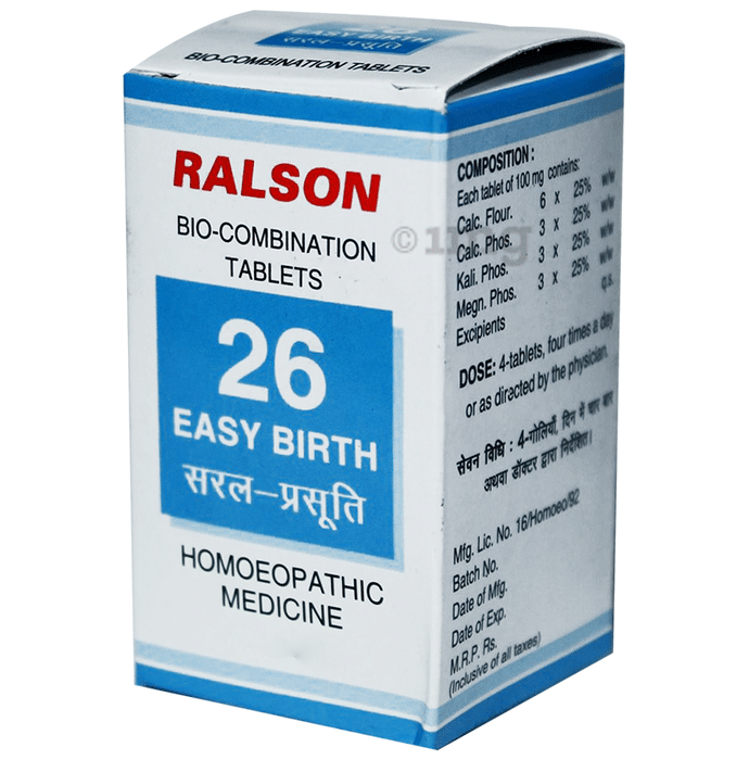 Ralson Remedies Bio-Combination 26 Tablet