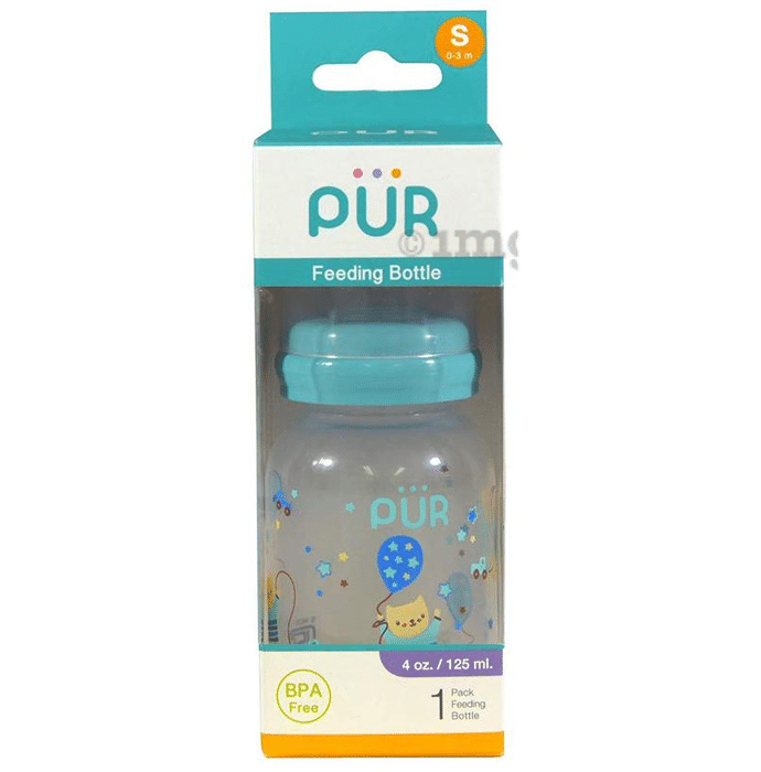 Pur Feeding Bottle for 0 to 3 Months Small Blue
