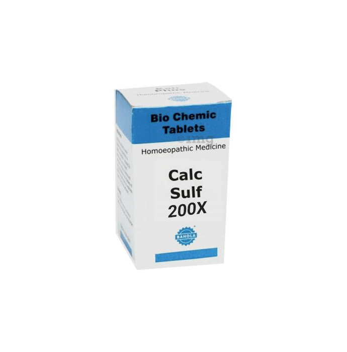 Bahola Calc sulf Biochemic Tablet 200X