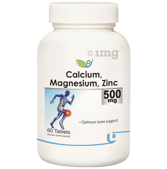 Biotrex Calcium, Magnesium, Zinc 500mg Tablet