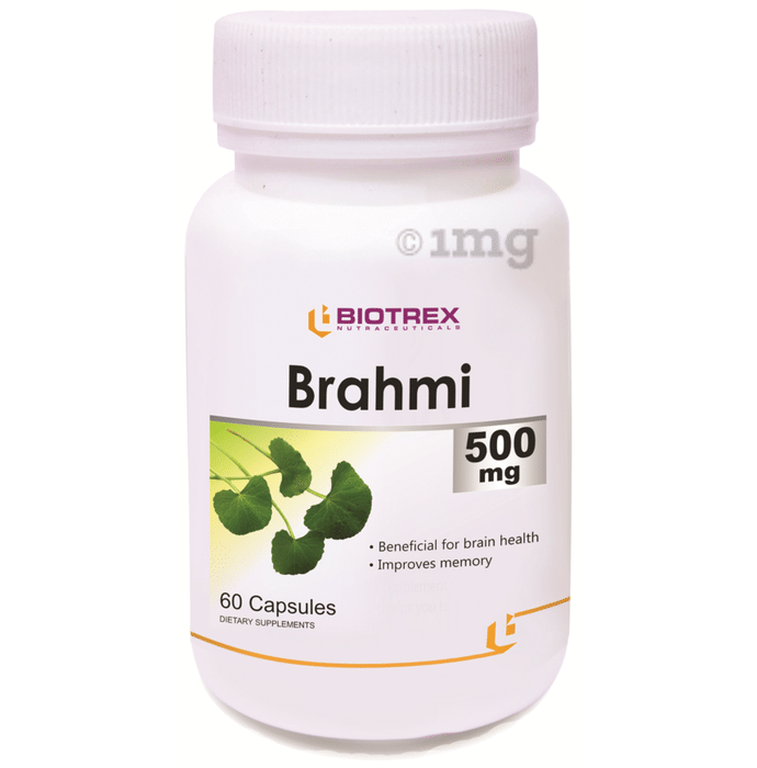 Biotrex Brahmi 500mg Capsule