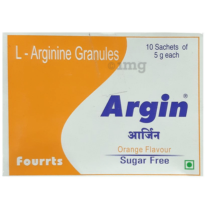 Argin Sachet Orange Sugar Free