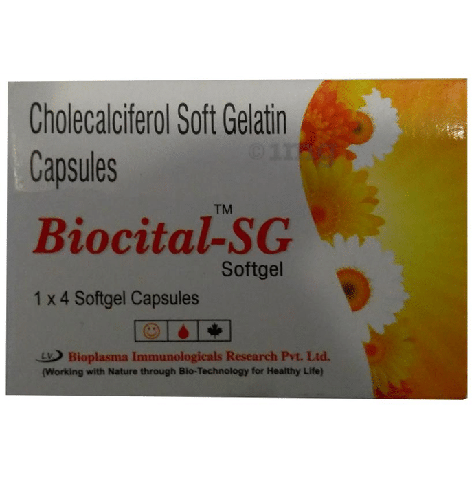 Biocital-SG Soft Gelatin Capsule