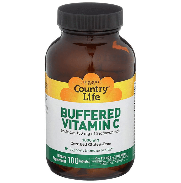 Country Life Buffered Vitamin C 1000mg Tablet
