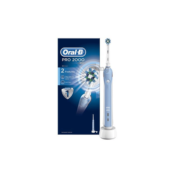 Oral-B Pro 2000 Cross Action Electric Rechargeable Toothbrush