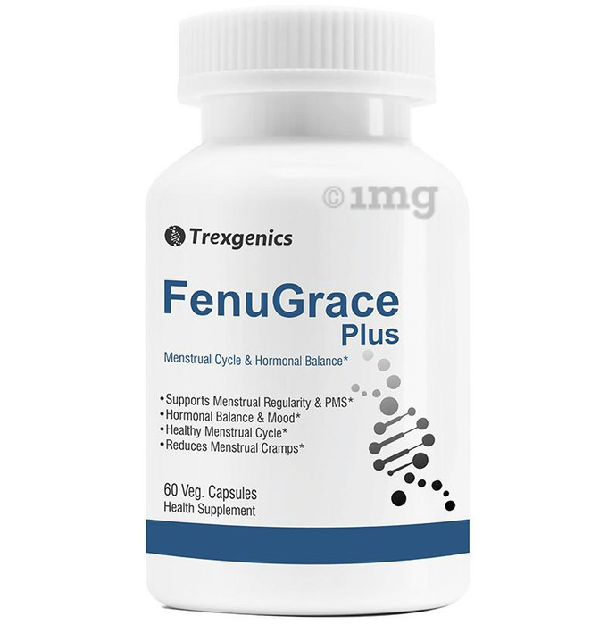 Trexgenics FenuGrace Plus Menstrual Cycle Support Veg Capsules