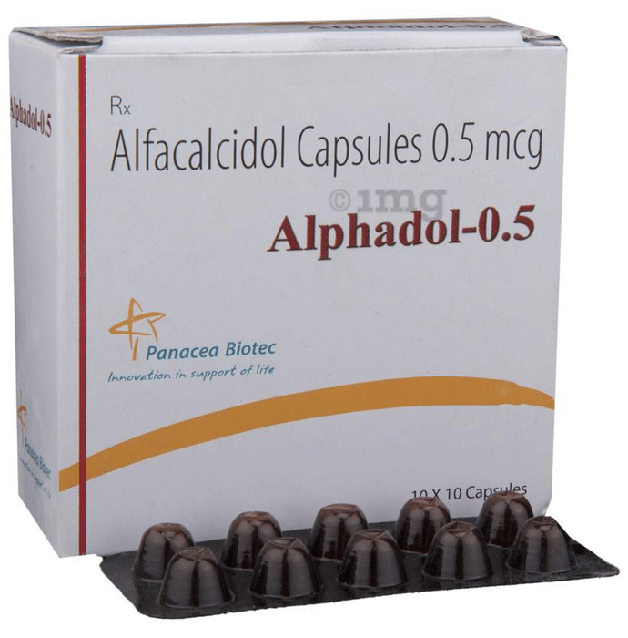 Alphadol 0.5mcg Soft Gelatin Capsule
