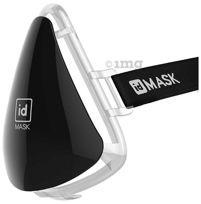 idMASK2 Mask Shield Medium Black