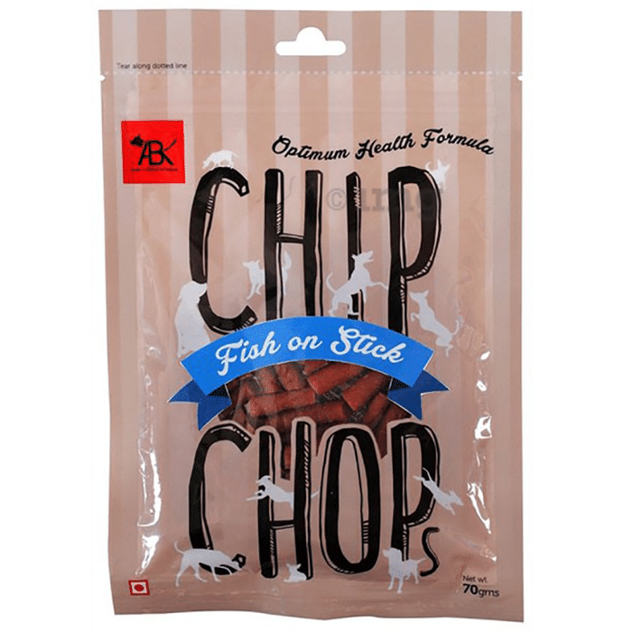 Chip Chops Fish On Stick Dog Treat