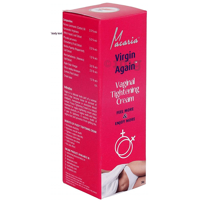 Macaria Virgin Again Vaginal Tightening Cream