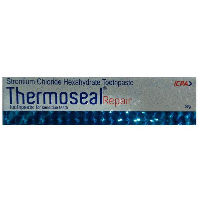 use of thermoseal toothpaste