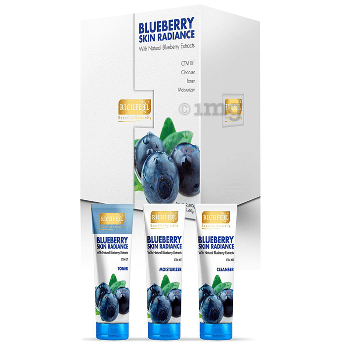 Richfeel Blueberry Skin Radiance CTM Kit