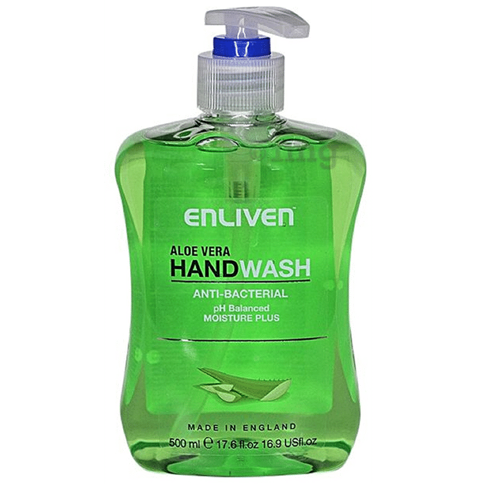 Enliven Anti Bacterial Handwash Aloe Vera