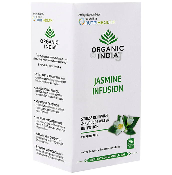 Organic India Jasmine Infusion Bag (1.5gm Each)