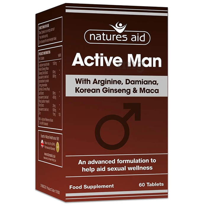 Natures Aid Active Man Tablet