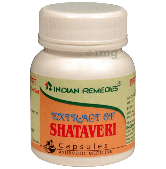 Indian Remedies Extract of Shataveri Capsule