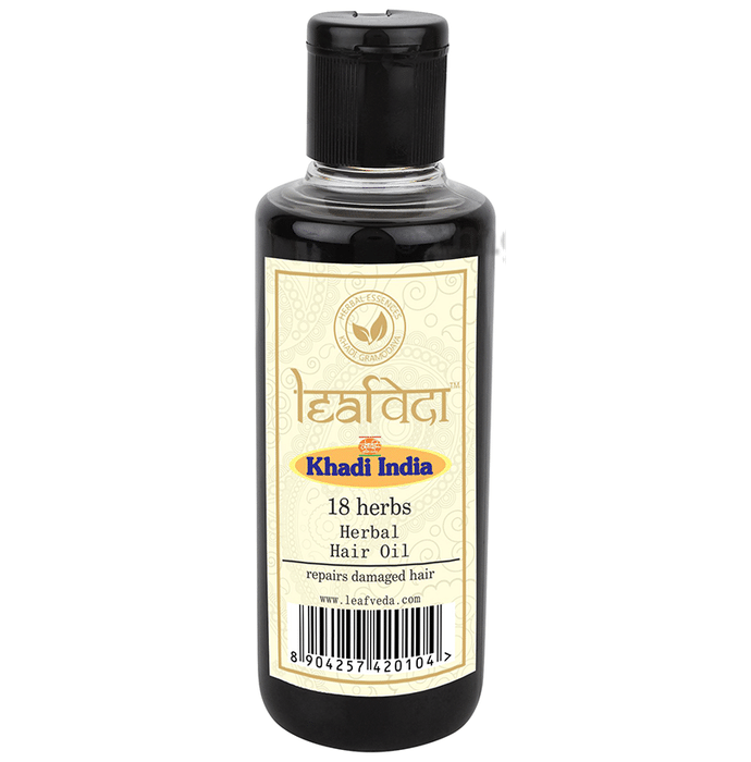 Khadi Leafveda 18 Herbs Hair Oil