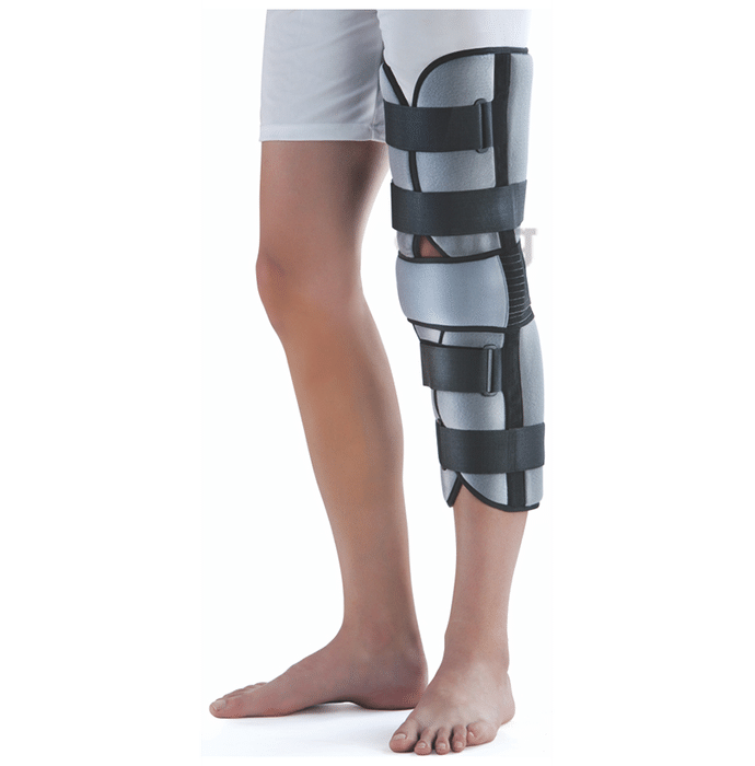 Dyna Innolife 1245 Knee Immobiliser Long Large Grey