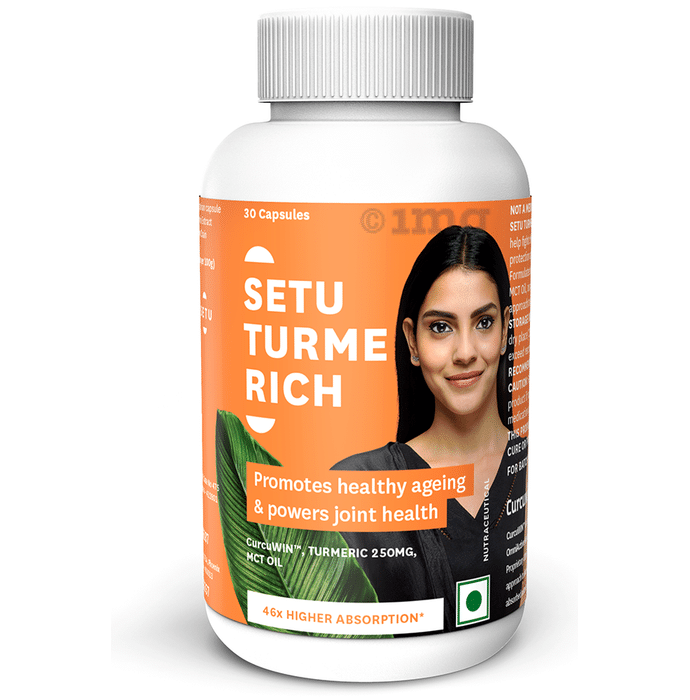 Setu Turme Rich Turmeric 250 mg Curcumin Capsule