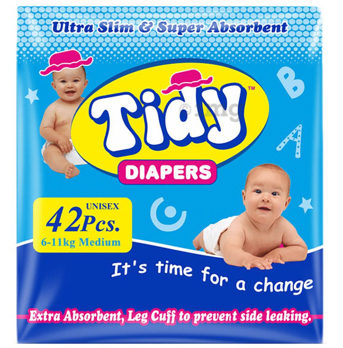 Tidy Baby Unisex Diaper | Size Medium