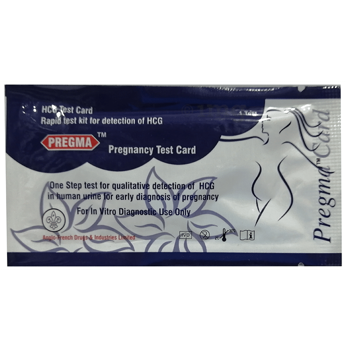 Pregma Pregnancy Test Card