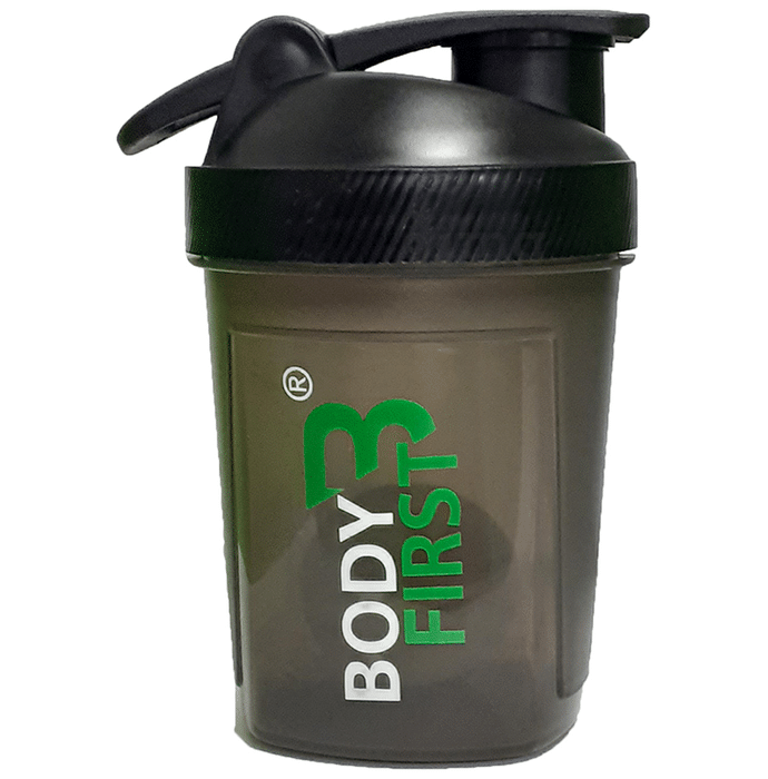 Body First Compact BPA-Free Food Grade Shaker Bottle for Gym (300ml)