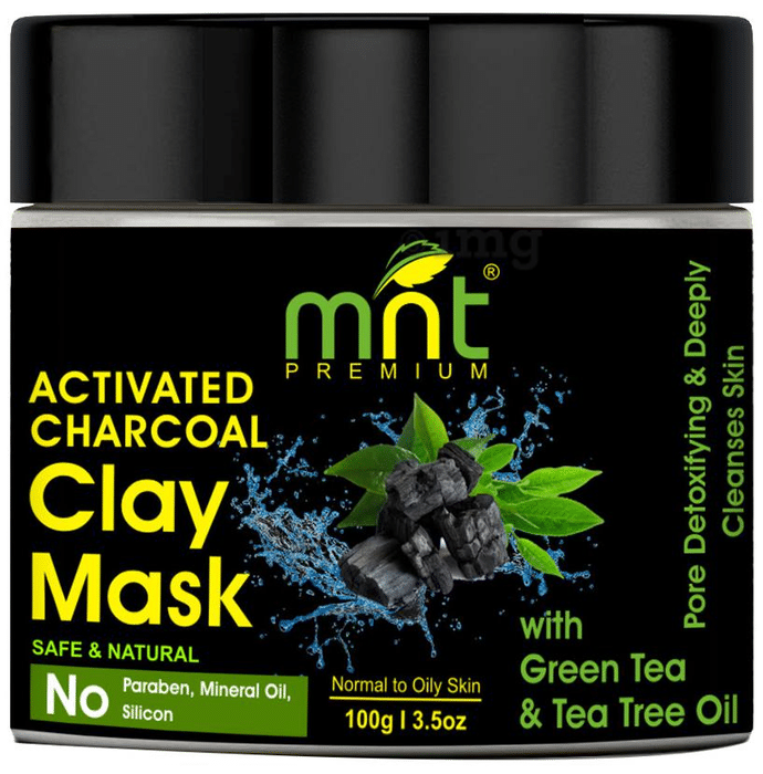 MNT Premium Clay Mask Activated Charcoal