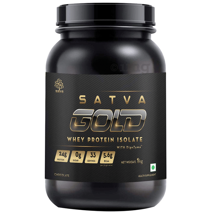 Satva Gold Whey Protein Isolate Chocolate