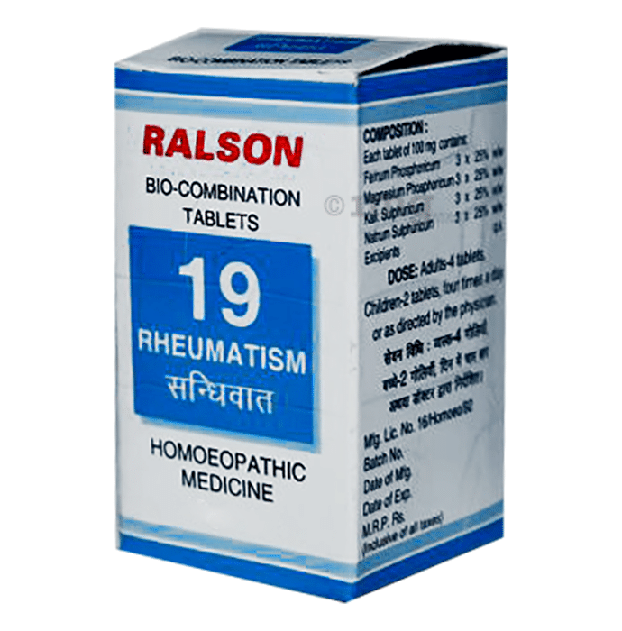 Ralson Remedies Bio-Combination 19 Tablet