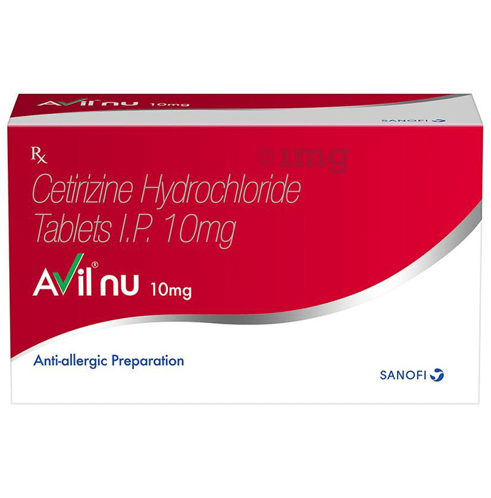 Avil NU 10mg Tablet