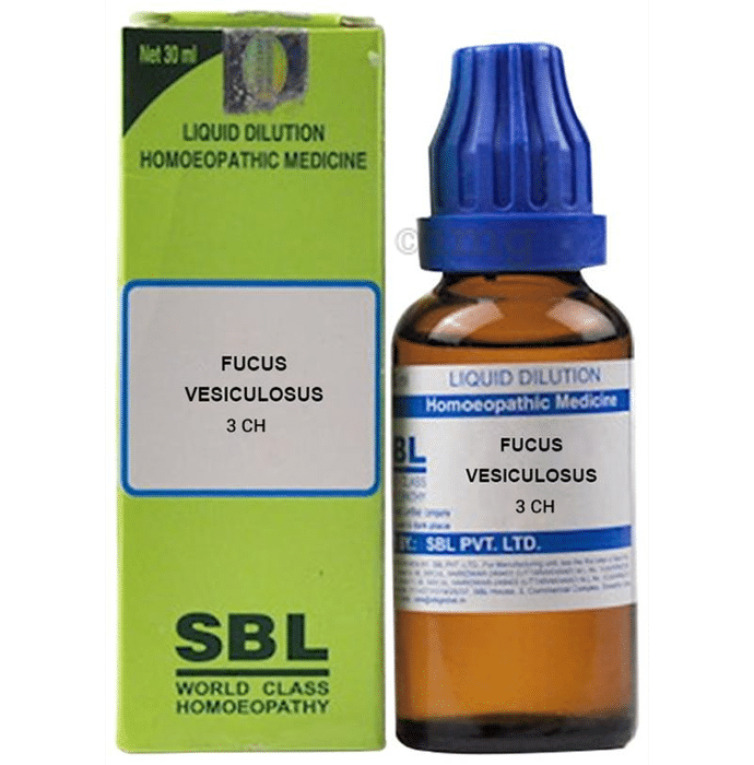 SBL Fucus Vesiculosus Dilution 3 CH