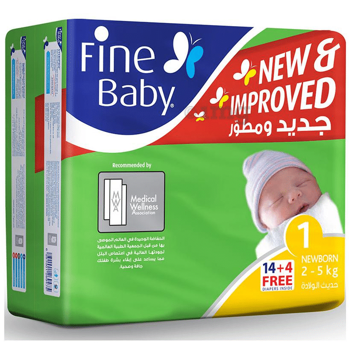 Yumi Global Fine Baby New & Improved Diaper NB