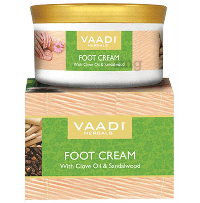 Vaadi Herbals Value Pack of Foot Cream - Clove & Sandal Oil