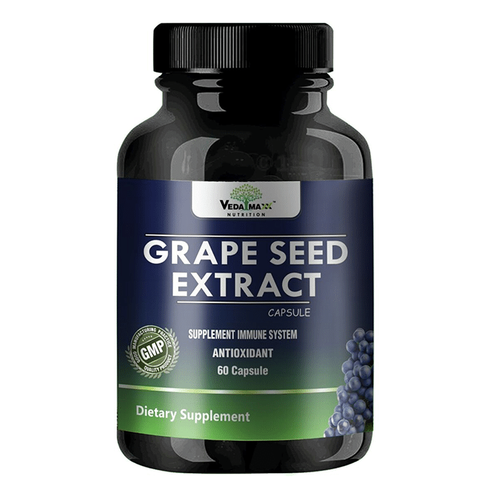 Veda Maxx Nutrition Grape Seed Extarct Capsule