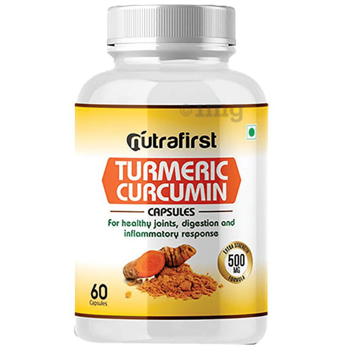 Nutrafirst Turmeric Curcumin 500mg Capsule