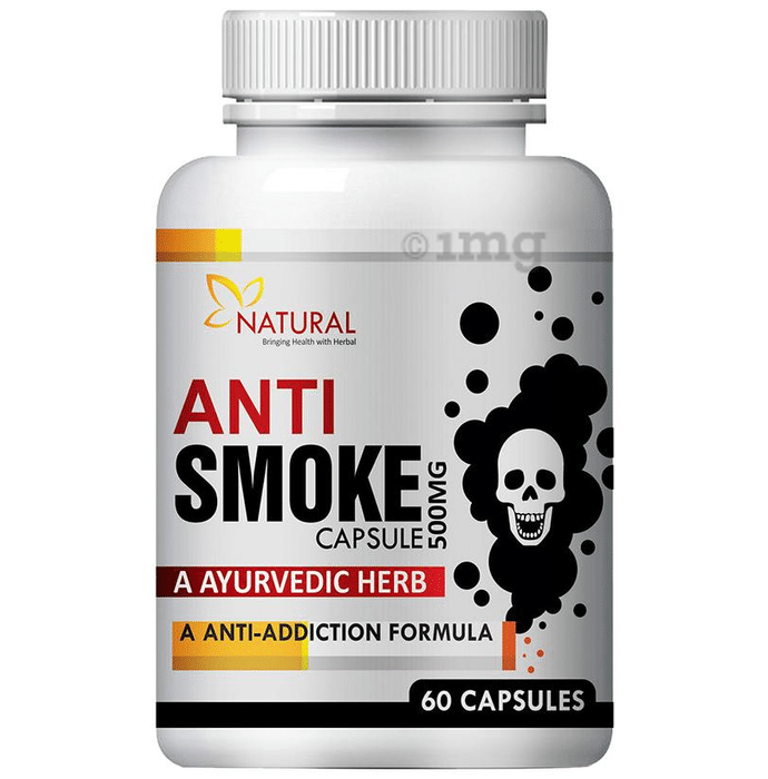 Natural Anti Smoke 500mg Capsule