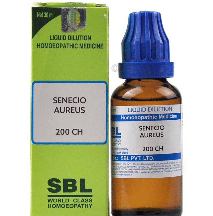 SBL Senecio Aureus Dilution 200 CH