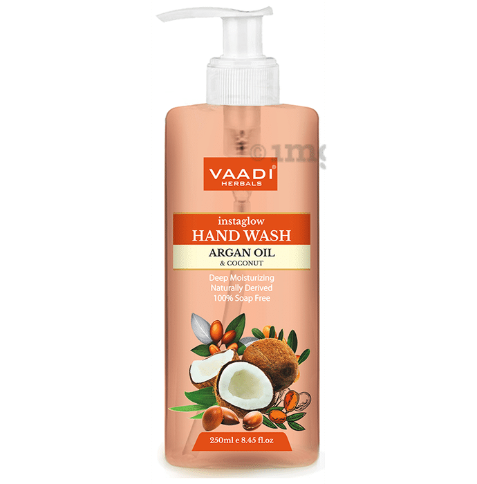 Vaadi Herbals Instaglow Argan Oil and Coconut Hand Wash