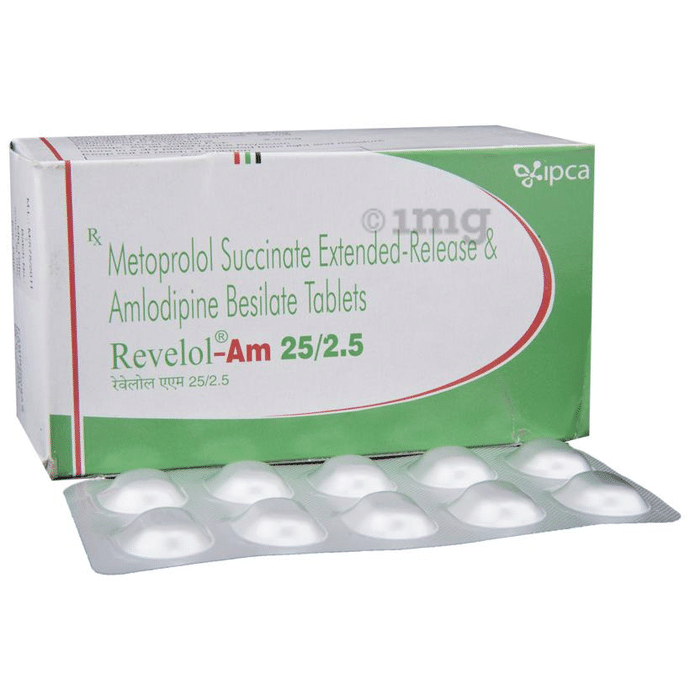 Revelol-AM 25/2.5 Tablet ER