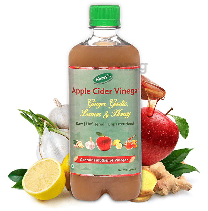 Shrey's Apple Cider Vinegar with Ginger, Garlic, Lemon & Honey