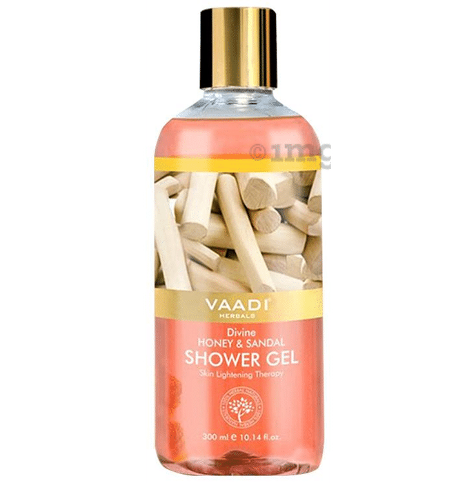 Vaadi Herbals Value Pack of Divine Honey & Sandal Shower Gel