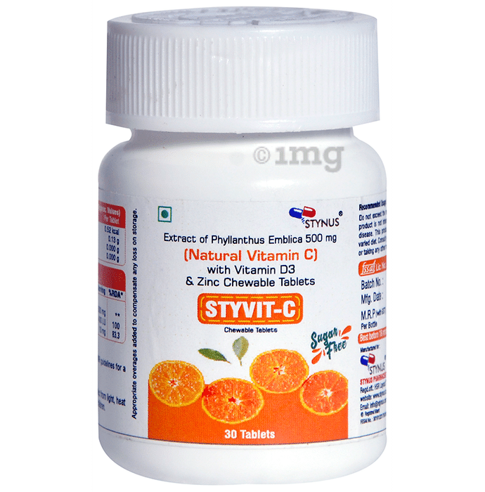 Stynus Styvit-C Chewable Tablet
