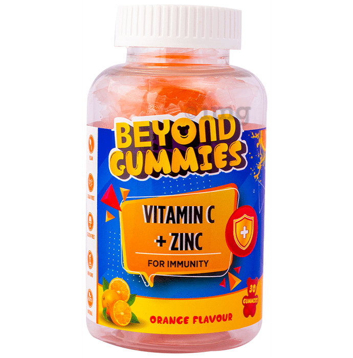 Beyond Gummies Vitamin C + Zinc Orange
