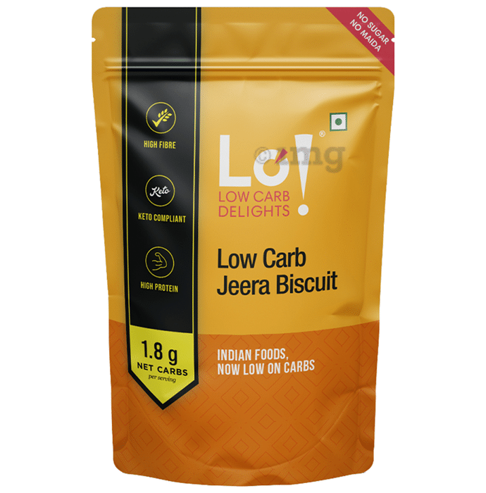Lo! Foods Low Carb Jeera Biscuit