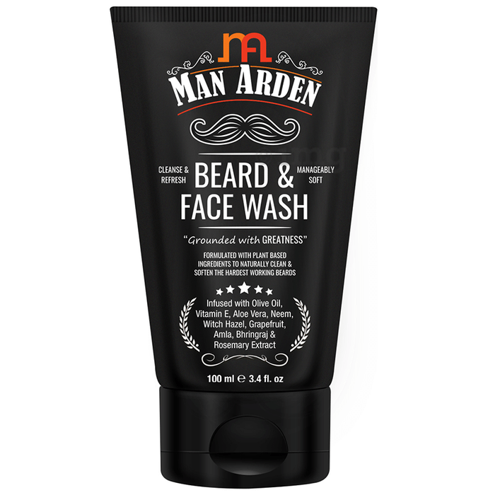 Man Arden Beard & Face Wash
