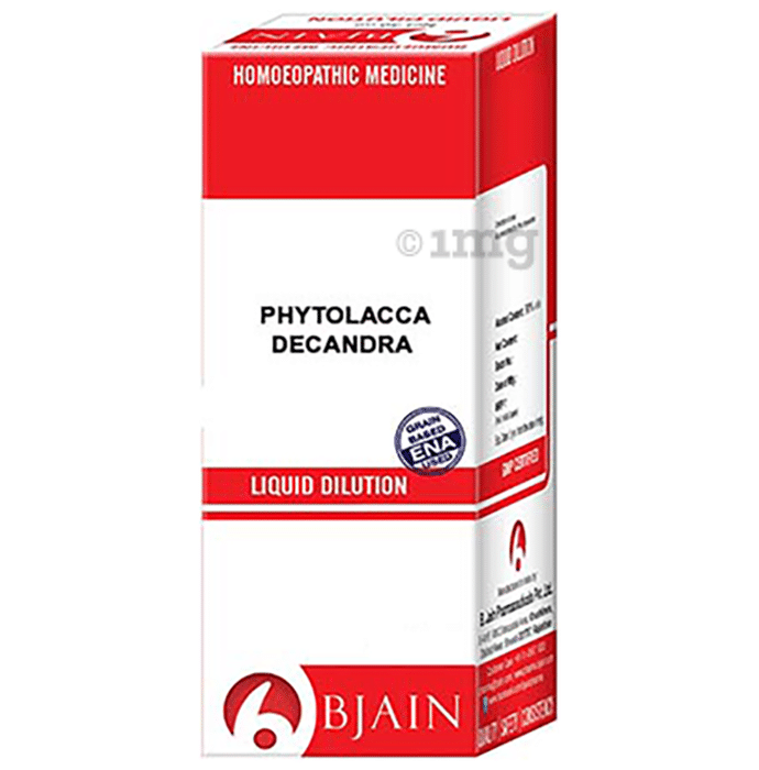 Bjain Phytolacca Decandra Dilution 10M CH